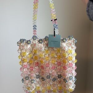 Flower Power Beaded Bag